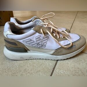 EA7 EMPORIO ARMANI $325 Men's running shoes sneakers AUTHENTIC X4X533 HO030 11m